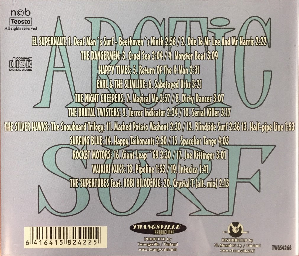 CD - VA - Arctic Surf - 20 Ultimate Surf Tracks From Finland