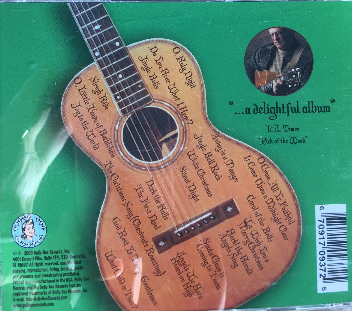 CD - Paul Johnson - Christmas Guitars