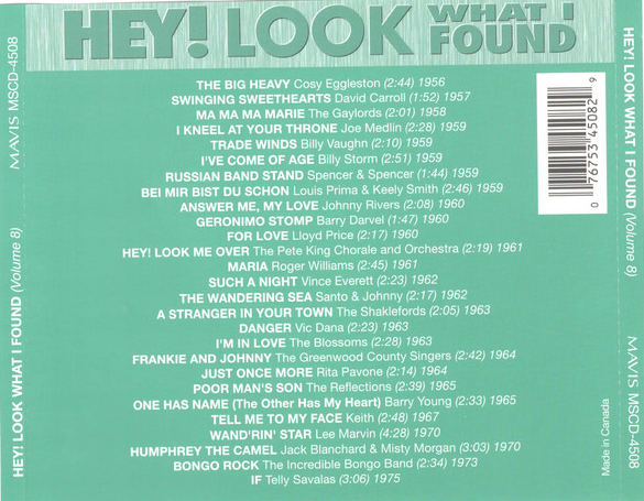 CD - VA - Hey! Look What I Found Vol. 8