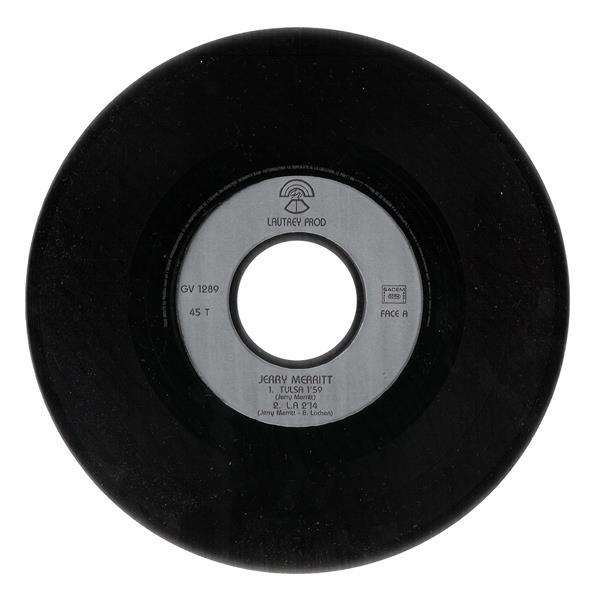 Single - Jerry Merritt And The Crowns - Tulsa, L. A. Kansas City Twist, Walkin'