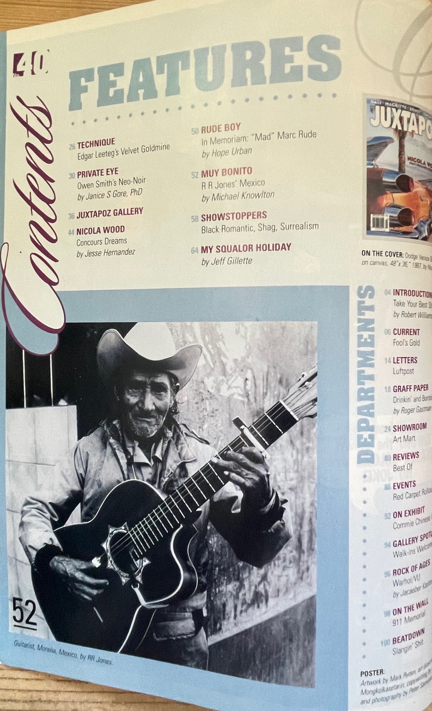 Magazin - Juxtapoz - No. 40