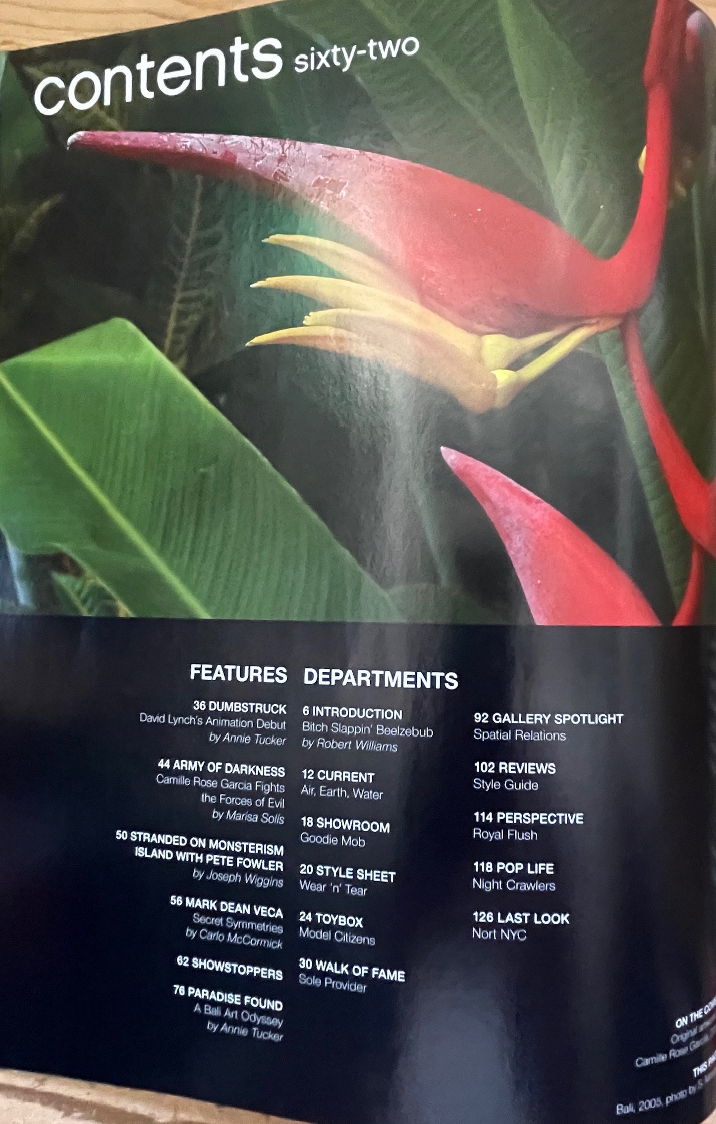 Magazin - Juxtapoz - No. 62