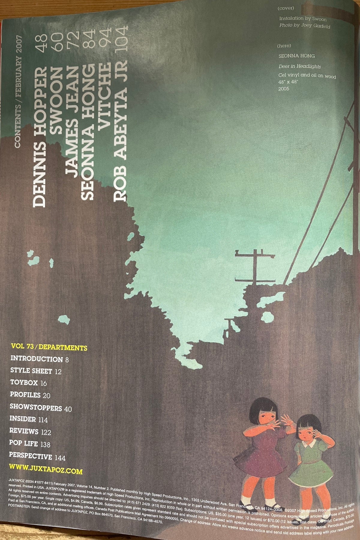 Magazin - Juxtapoz - No. 73