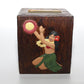 Tissue Box Cover - Hula Girl