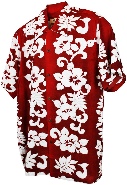 Hawaii-Shirt Für Kinder - San Diego Rot