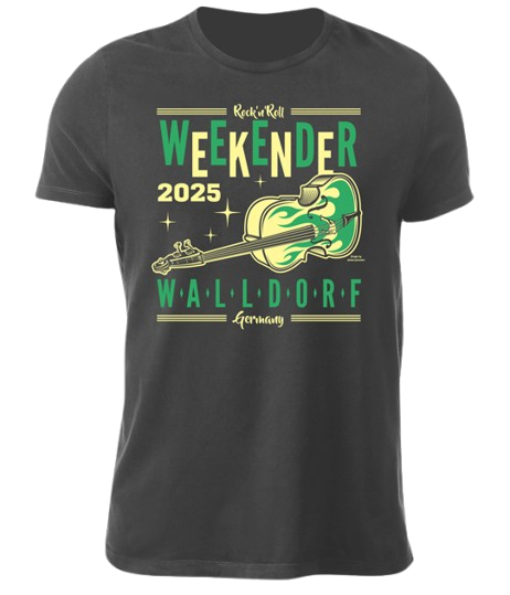 T-Shirt - Walldorf Weekender Kontrabass 2025 (Grau)