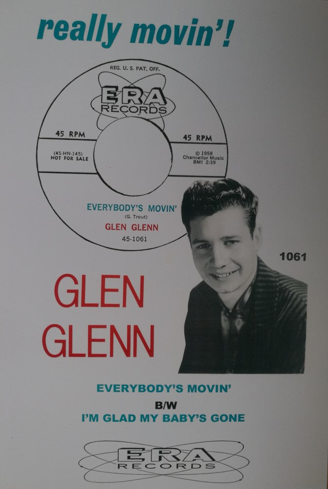 Poster DIN A3 - Glen Glenn - Really Movin