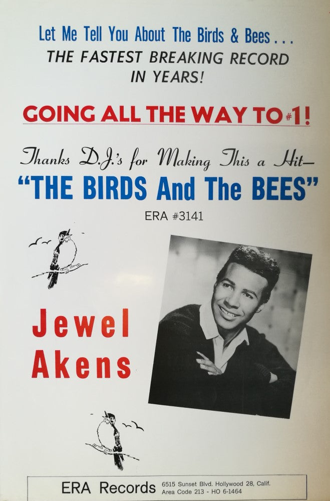 Poster DIN A3 - Jewel Akens - The Birds