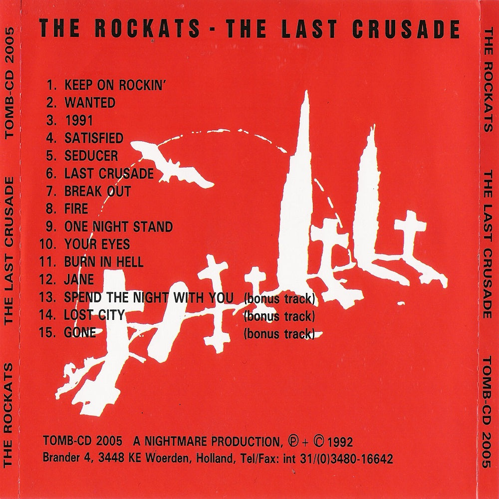 CD - Rockats - The Last Crusade