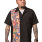 Steady-Shirt - Pin-Up Print Panel, Black