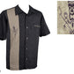 Steady-Shirt - Tiki'n'Bamboo Button Up, Grau