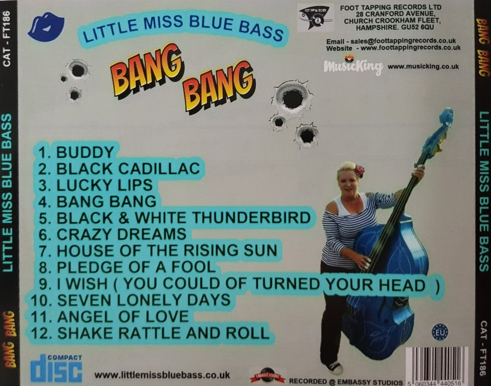 CD - Little Miss Blue Bass - Bang Bang