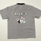 Bowlingshirt - High 5, Grau-Schwarz