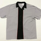 Bowlingshirt - High 5, Grau-Schwarz