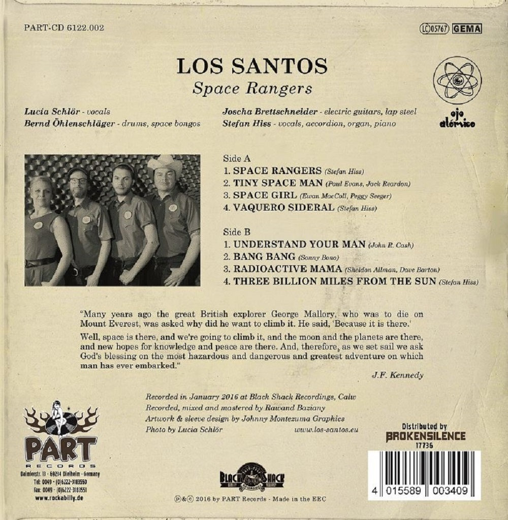 CD - Los Santos - Space Rangers