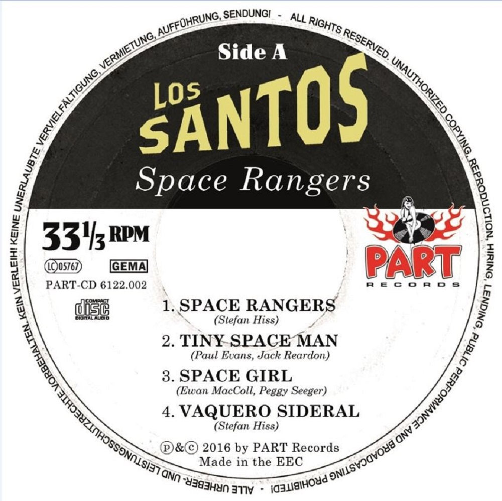 CD - Los Santos - Space Rangers