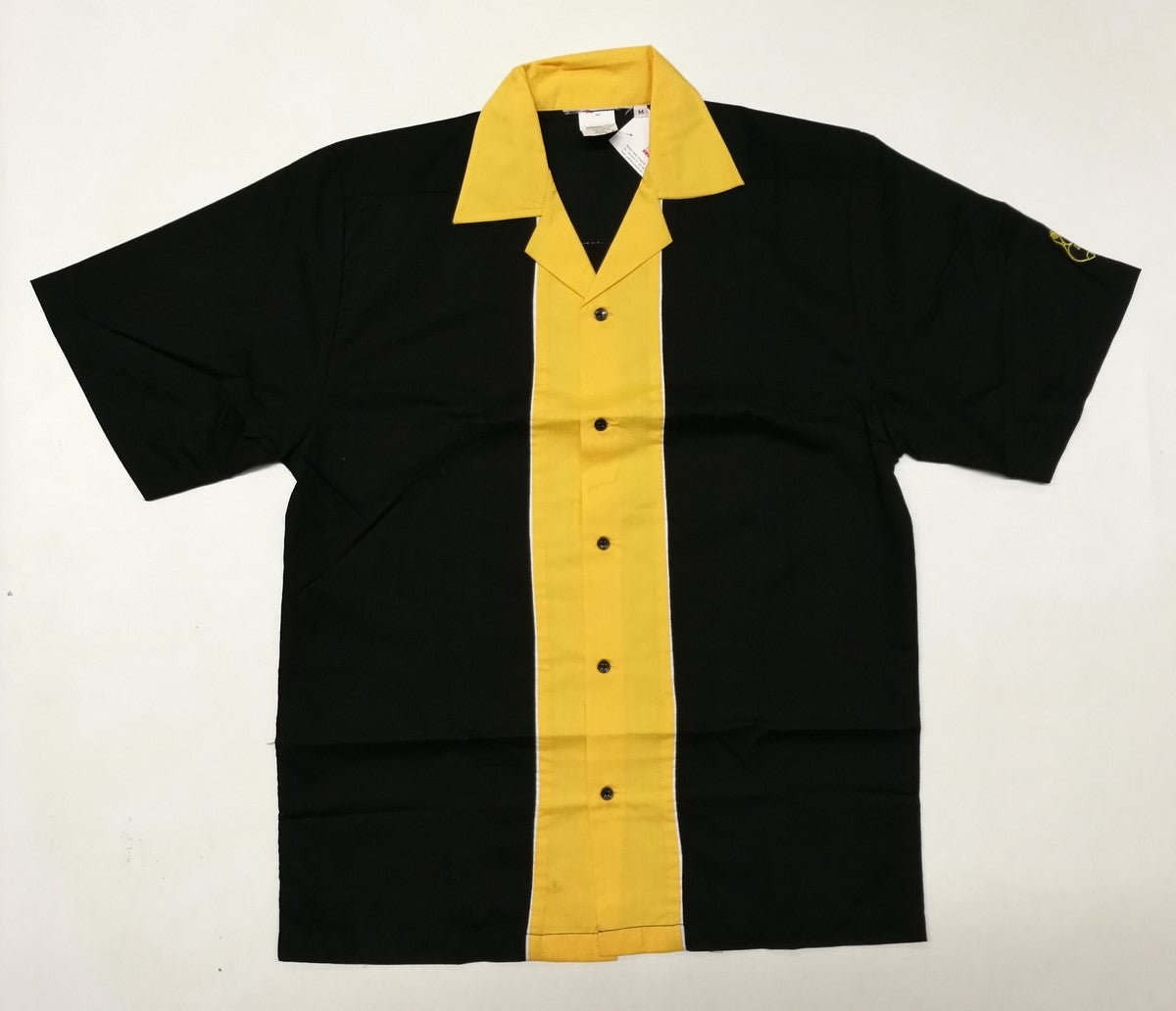 Loungemaster Bowlingshirt - Blank-Gold
