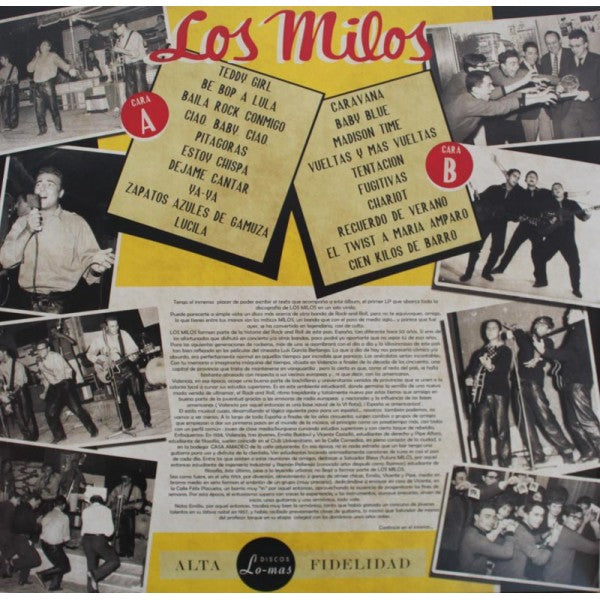 LP - Los Milos - Discografia Completa - Rock and Roll En Espanol