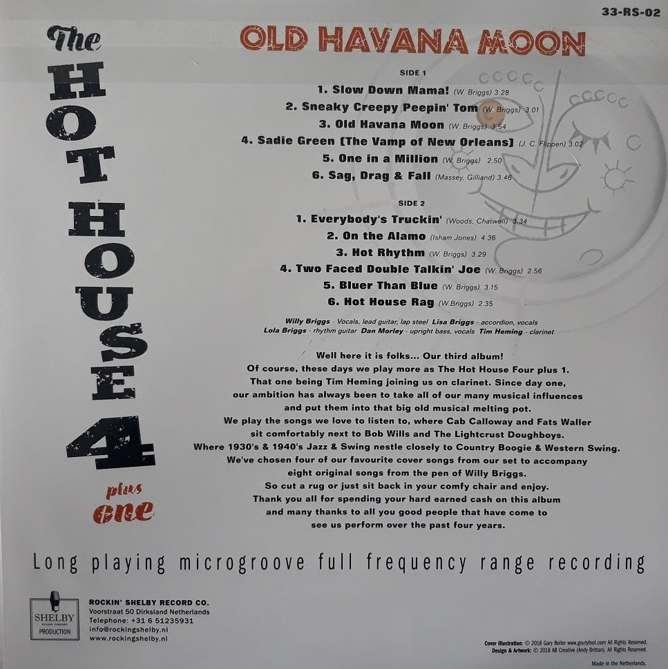 LP - Hot House 4 Plus One - Old Havanna Moon