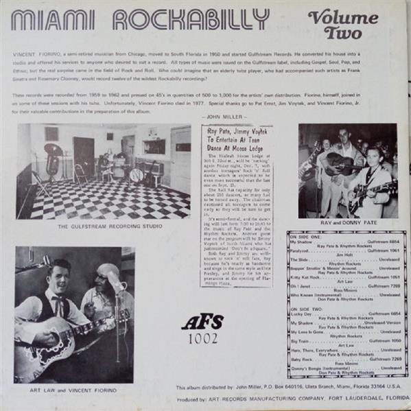 LP - VA - Miami Rockabilly Vol. 2