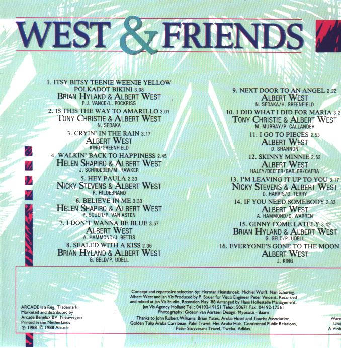 LP - Albert West - West & Friends