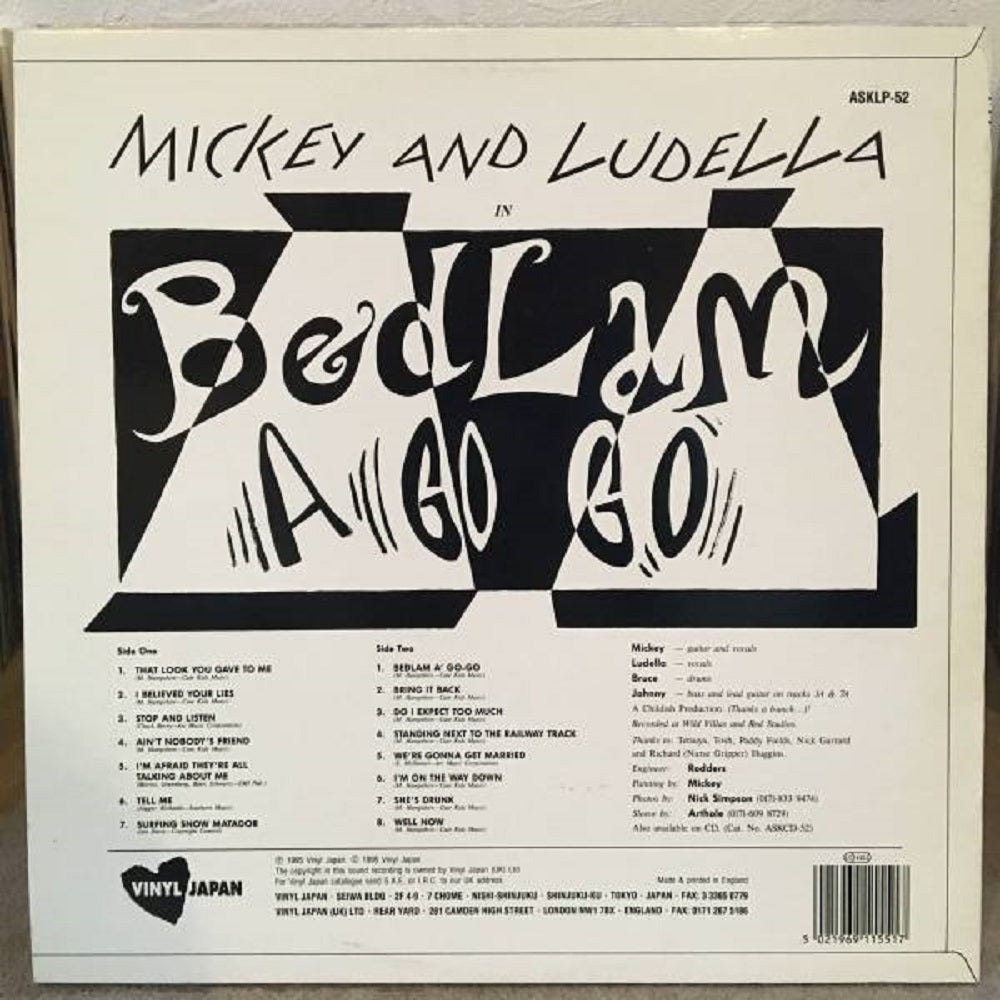 LP - Mickey And Ludella - Bedlam A Go Go