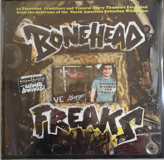 LP - VA - Bonehead Freaks - 14 Ferocious Crunchers...