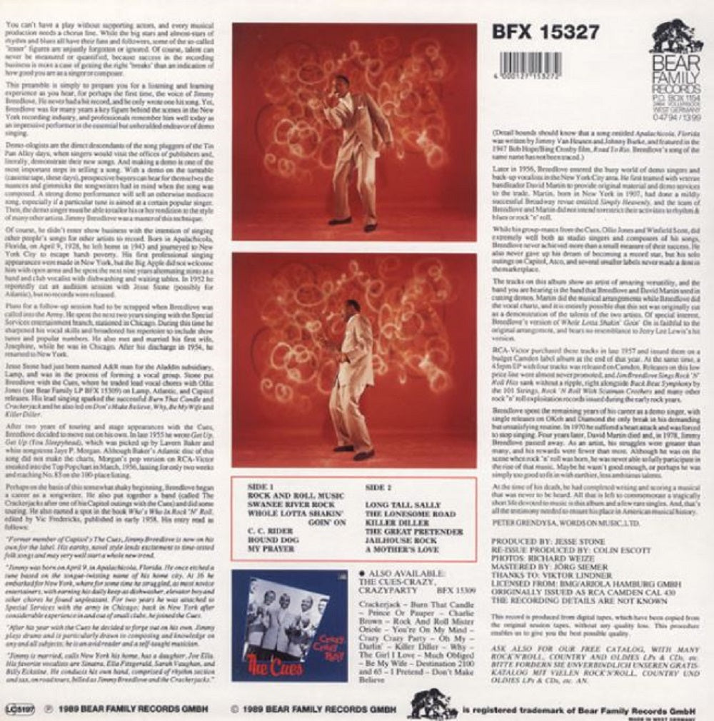 LP - Jimmy Breedlove - Sings Rock'n'Roll Hits