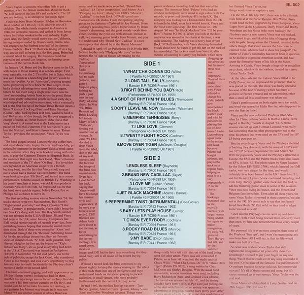 LP - Vince Taylor - The Real Deal