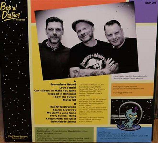 LP - Mental Shakedown - Bop'n'Destroy