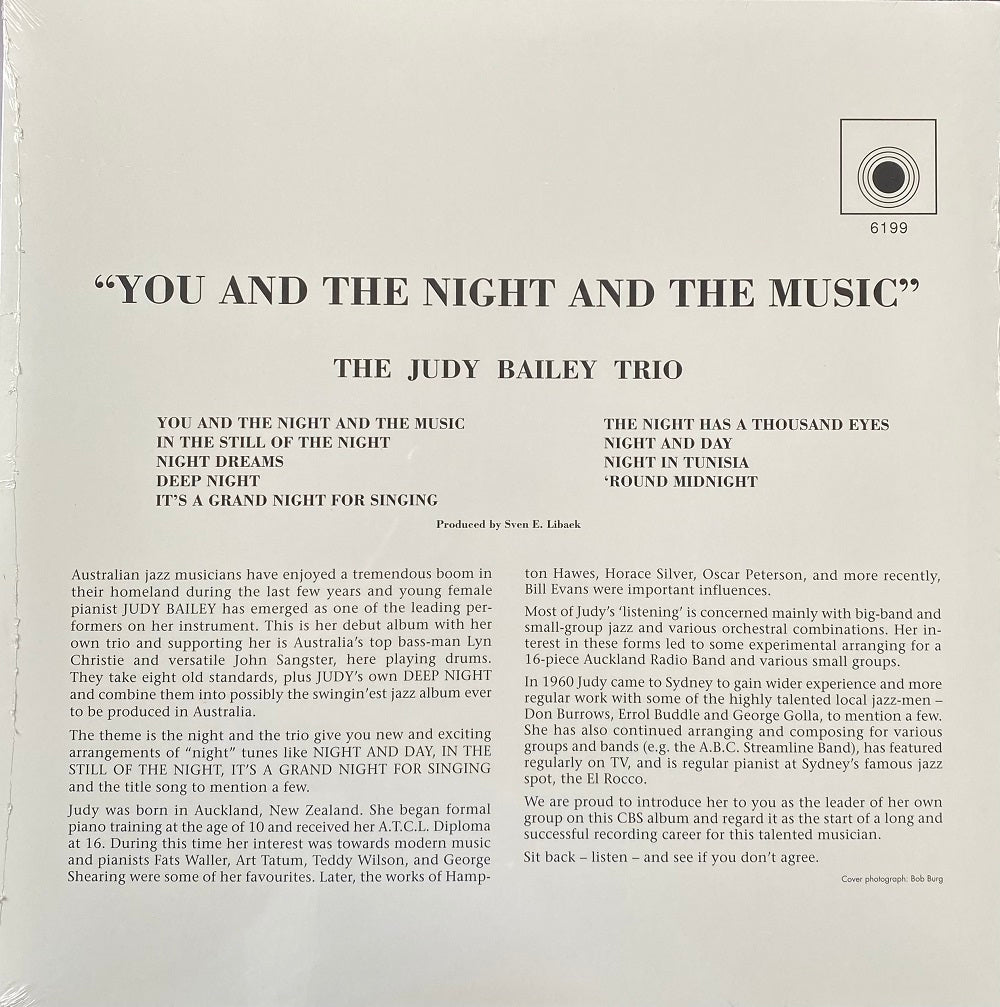 LP - Judy Bailey - You & The Night & The Music