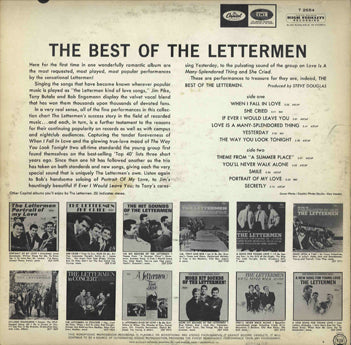 LP - Lettermen - The Best of of the…