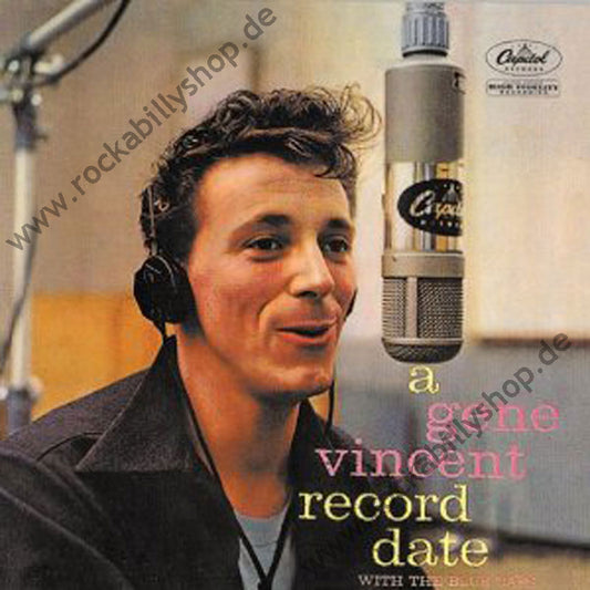 LP - Gene Vincent & The Blue Caps - Record Date With The Blue Caps