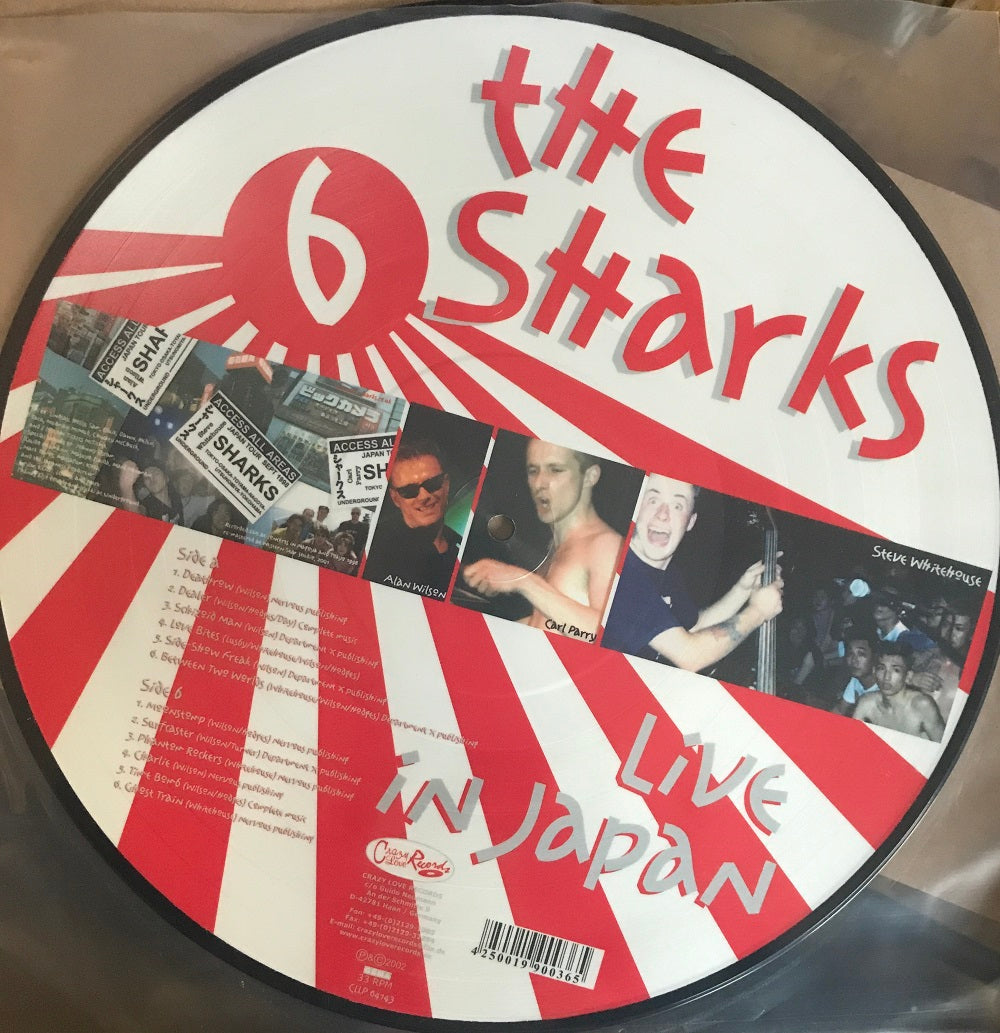 LP - Sharks - Live In Japan