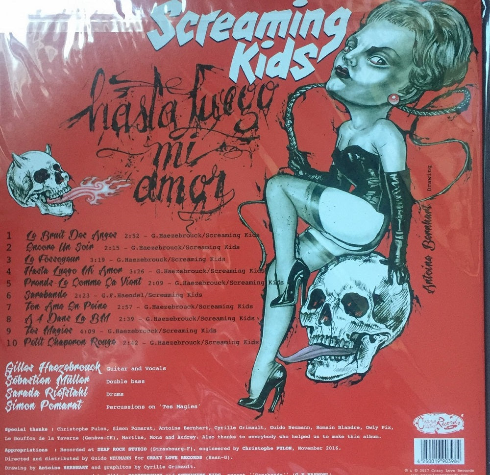 LP - Screaming Kids - Hasta Luego Mi Amor