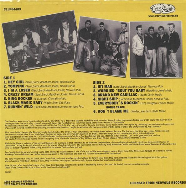 LP - Ricochets - Made In The Shade