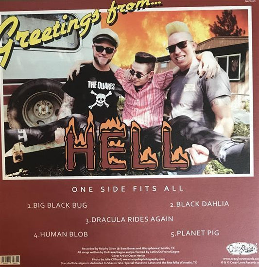 LP - Spastiks - Go To Hell, rotes Vinyl
