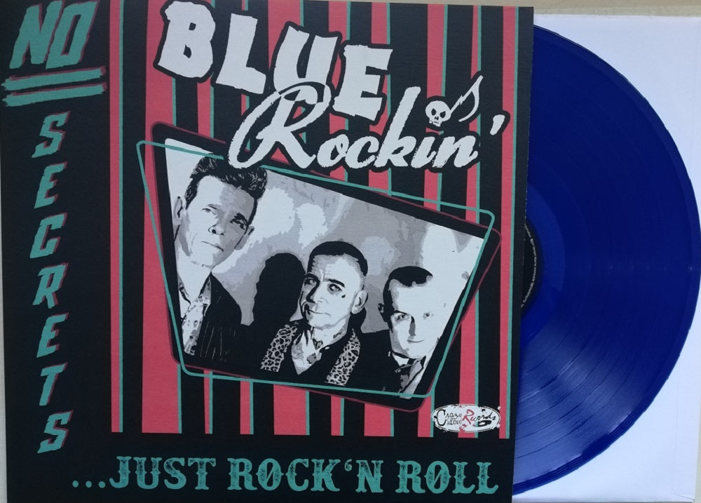 LP - Blue Rockin' - No Secrets... Just Rock'n'Roll, blue Vinyl