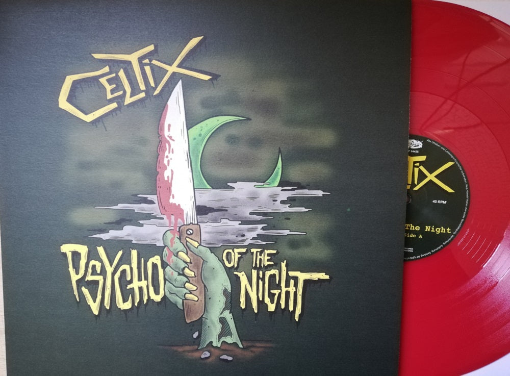 LP - Celtix - Psycho Of The Night, rotes Vinyl