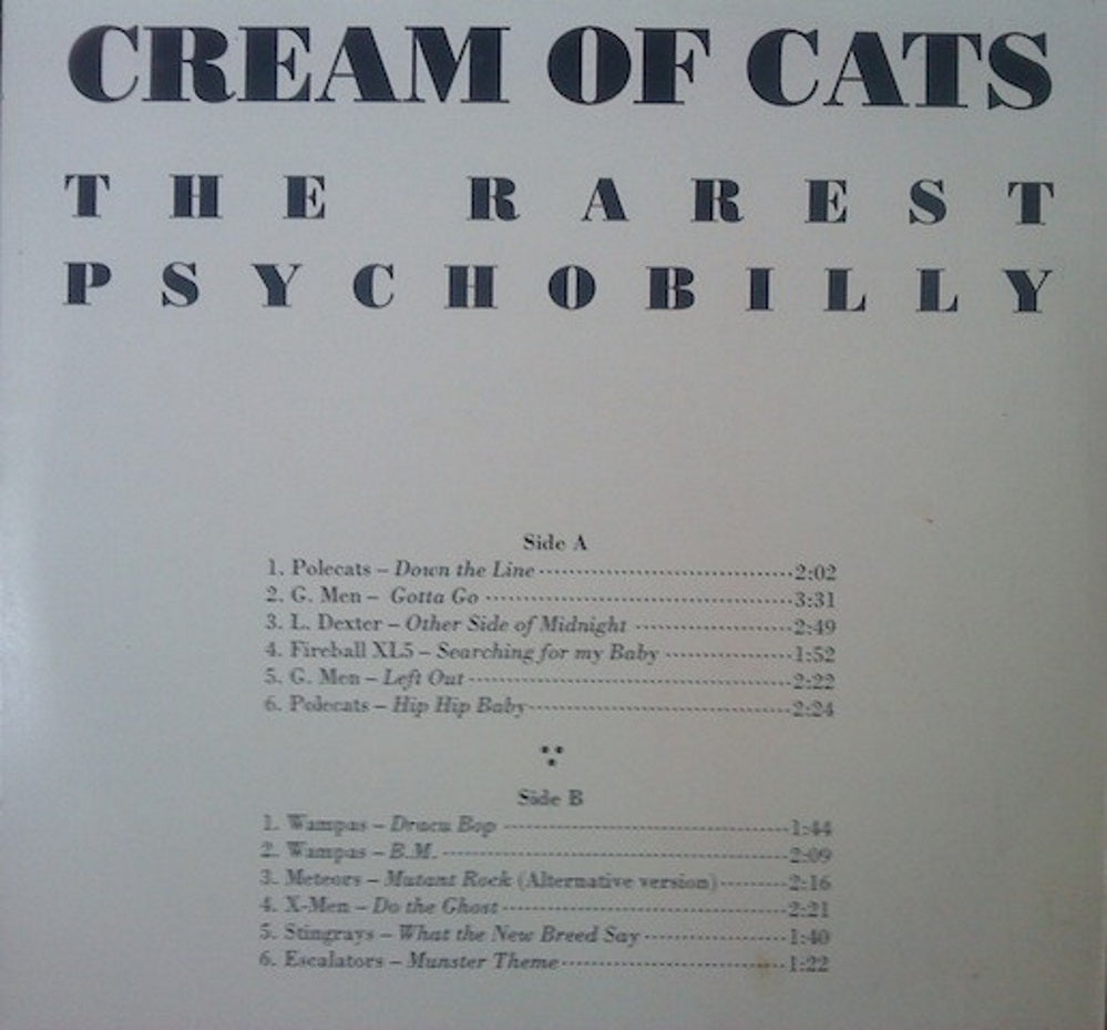 LP - VA - Cream Of Cats Vol. 1