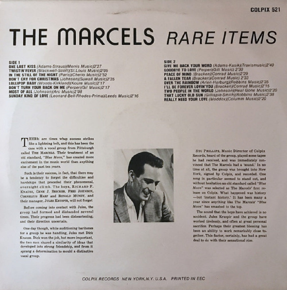 LP - Marcels - Rare Items