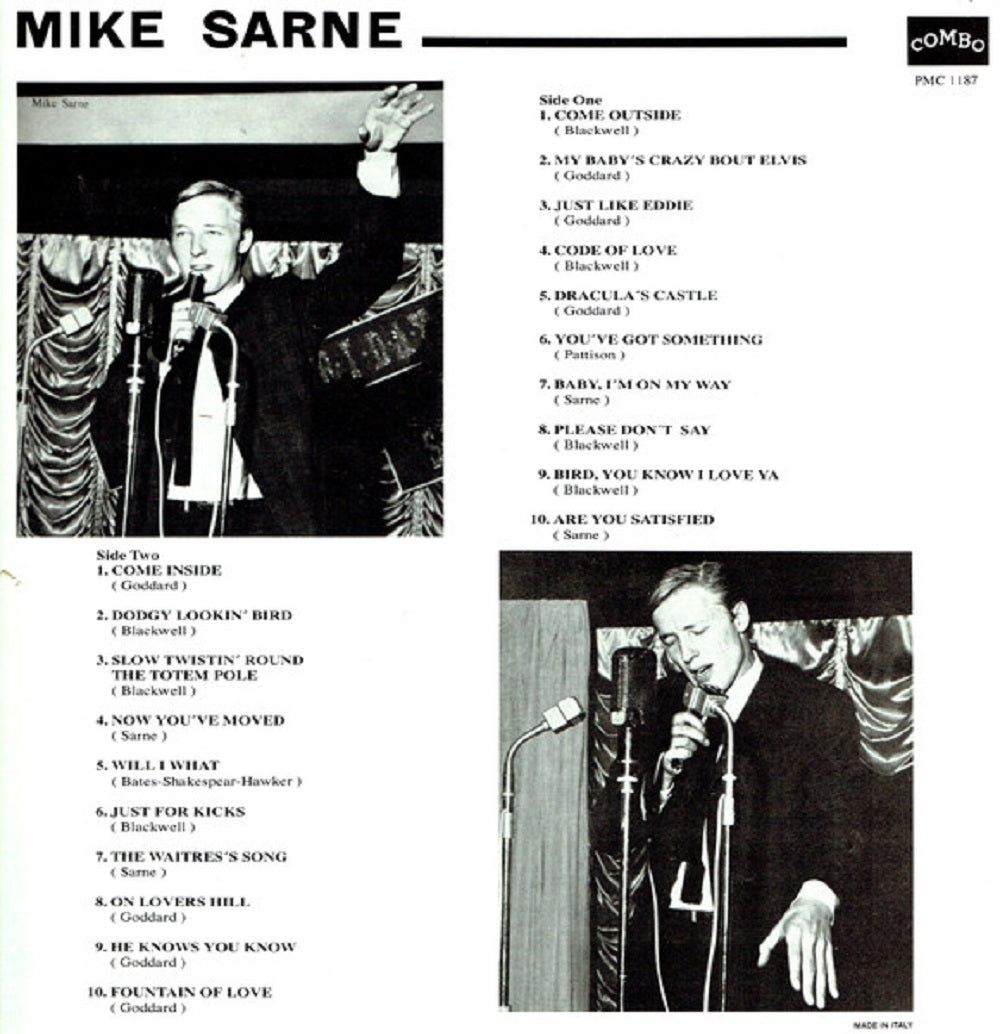 LP - Mike Sarne - Come Outside With. .