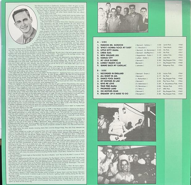 LP - Rod Bernard - Louisiana Rock And Roll