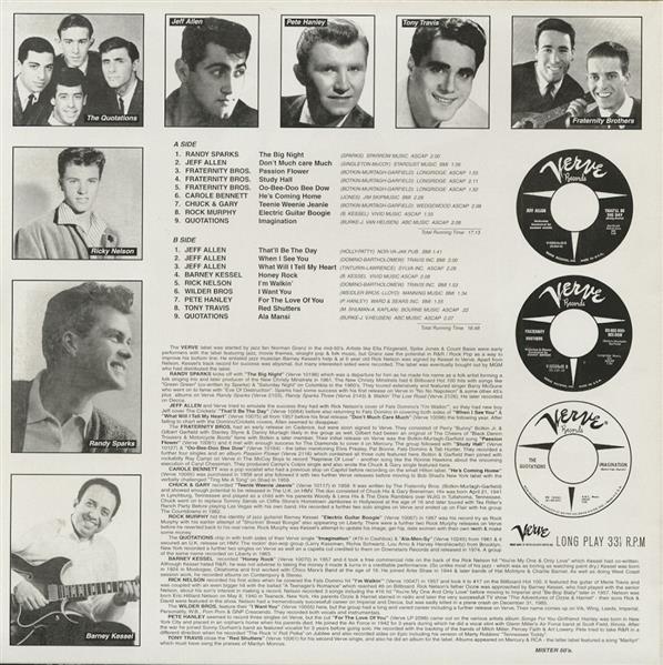 LP - VA - Verve - The Best Of Rock' Roll