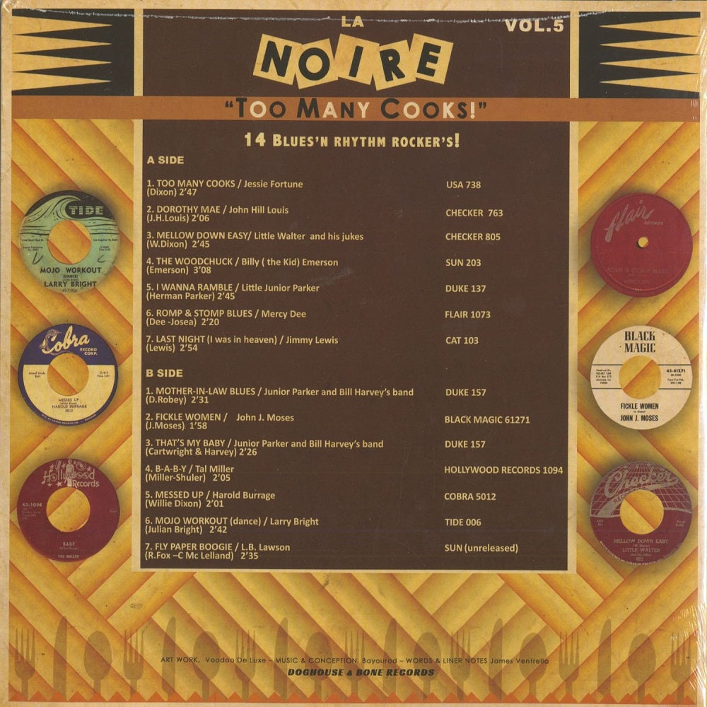 LP - VA - La Noire Vol. 5 - Too Many Cooks