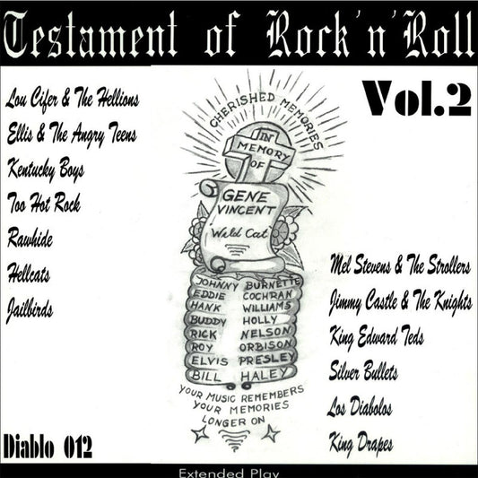 LP - VA - Testament Of Rock And Roll Vol. 2