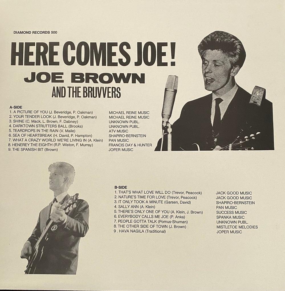 LP - Joe Brown And The Bruvvers - Here Comes Joe!