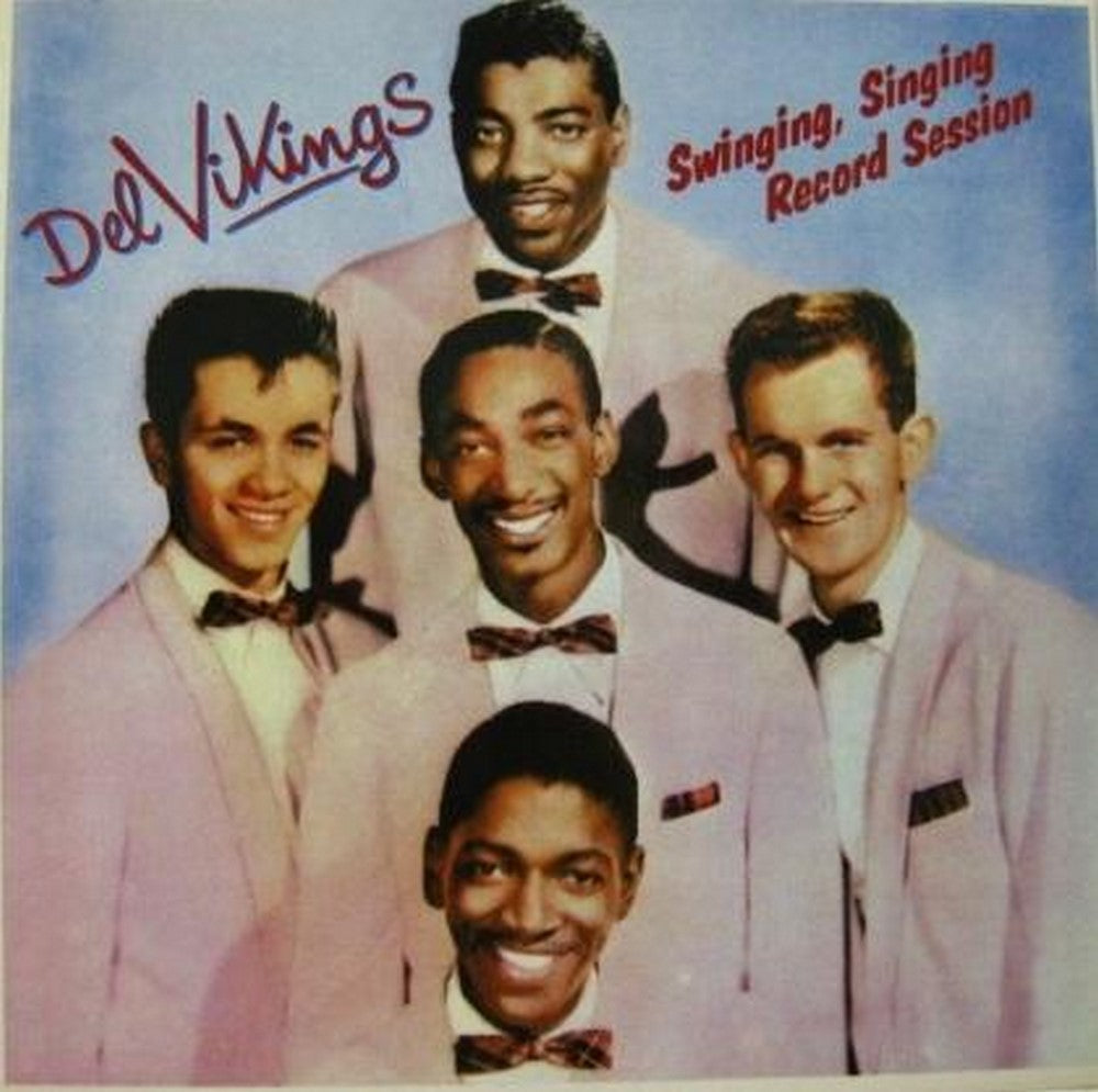 LP - Del Vikings - Swinging, Singing Record Session