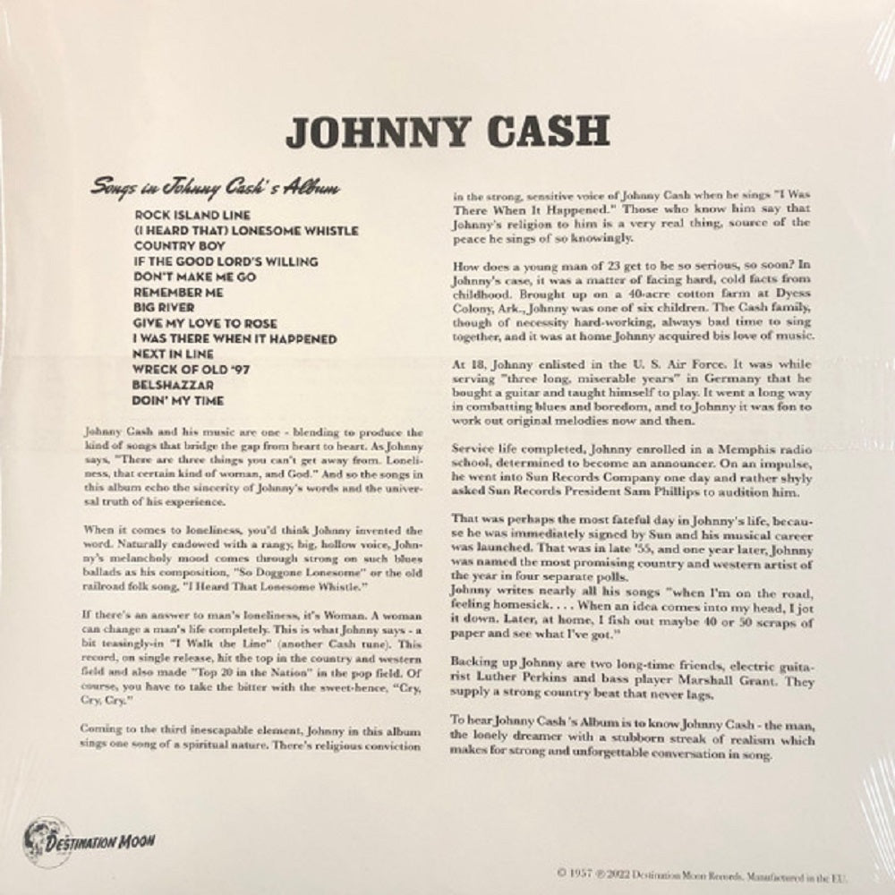 LP - Johnny Cash - With His Hot And Blue Guitar! Ltd. Edition