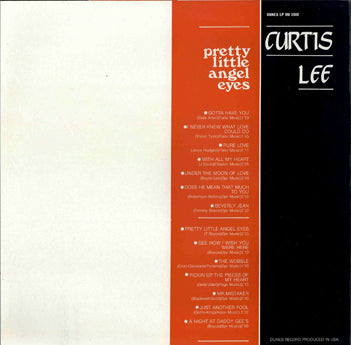 LP - Curtis Lee - Pretty Little Angel Eyes